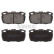 brake pad set 22116120 Swag