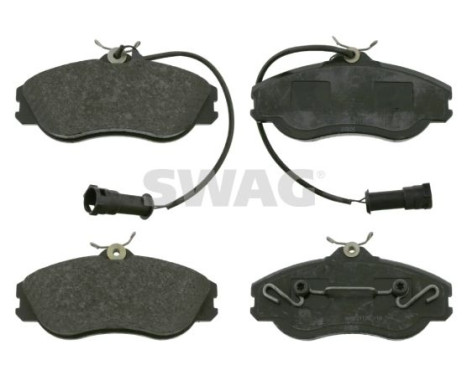 brake pad set 30916062 Swag