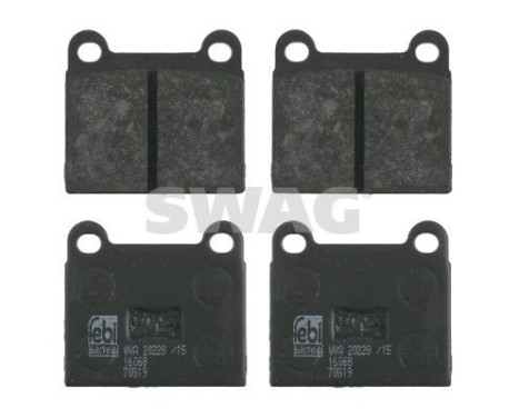 brake pad set 30916068 Swag