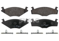 brake pad set 30916076 Swag