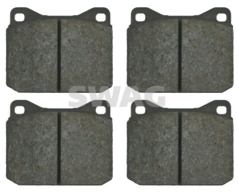 brake pad set 30916220 Swag