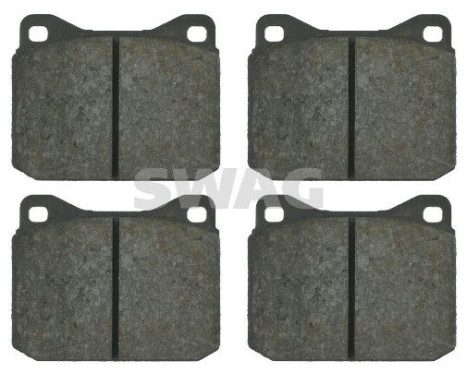 brake pad set 30916220 Swag