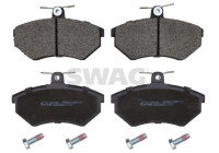 brake pad set 30916308 Swag
