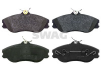 brake pad set 30916310 Swag