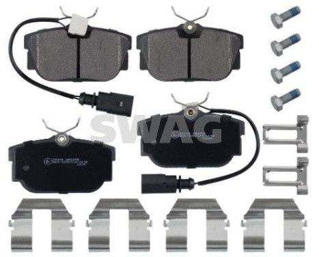 brake pad set 30916408 Swag