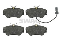 brake pad set 30916449 Swag