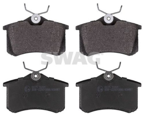 brake pad set 30916488 Swag