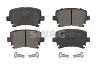 brake pad set 30916540 Swag