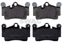 brake pad set 30916619 Swag