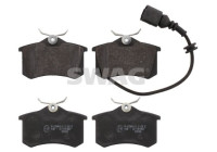 brake pad set 30916639 Swag