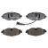 brake pad set 30916994 Swag