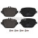 brake pad set 33103783 Swag