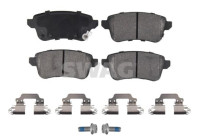 brake pad set 33104224 Swag