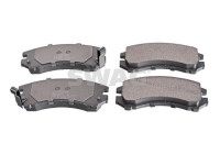 brake pad set 33105081 Swag