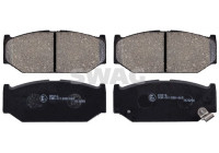 brake pad set 33105084 Swag
