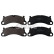 brake pad set 33105159 Swag