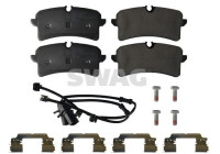brake pad set 33105370 Swag