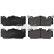 brake pad set 33105497 Swag