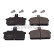 brake pad set 33106335 Swag