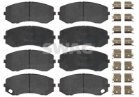 brake pad set 33106419 Swag