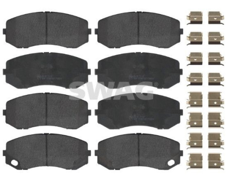 brake pad set 33106419 Swag