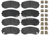 brake pad set 33106419 Swag