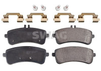 brake pad set 33106449 Swag