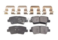 brake pad set 33106558 Swag