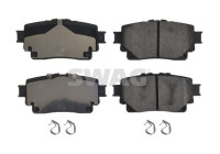 brake pad set 33107013 Swag