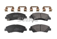 brake pad set 33107143 Swag