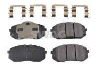 brake pad set 33107278 Swag