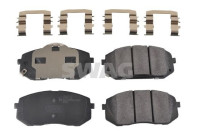 brake pad set 33107278 Swag