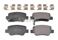 brake pad set 33107331 Swag