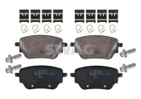 brake pad set 33107351 Swag