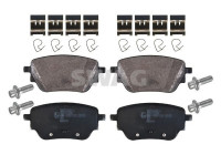 brake pad set 33107351 Swag