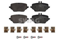 brake pad set 33107363 Swag