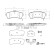 brake pad set 33107369 Swag, Thumbnail 2