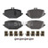 brake pad set 33107457 Swag