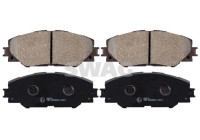 brake pad set 33107515 Swag