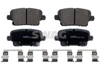 brake pad set 33107542 Swag