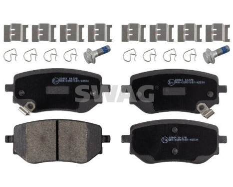 brake pad set 33107614 Swag