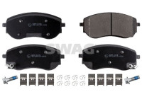 brake pad set 33107618 Swag