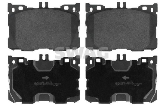 brake pad set 33107633 Swag