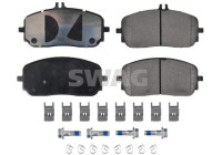 brake pad set 33107651 Swag