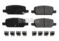 brake pad set 33107654 Swag