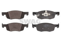 brake pad set 33109110 Swag
