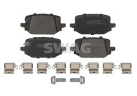 brake pad set 33109318 Swag