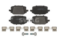 brake pad set 33109318 Swag