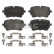 brake pad set 33109320 Swag