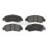 brake pad set 33109326 Swag, Thumbnail 2